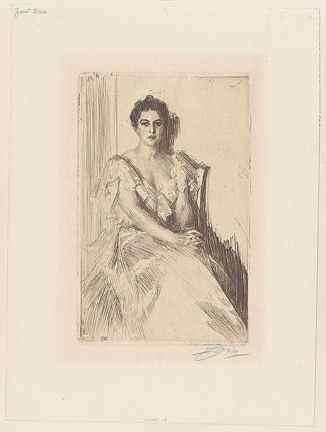 Anders Zorn, Mrs. Grover Cleveland II