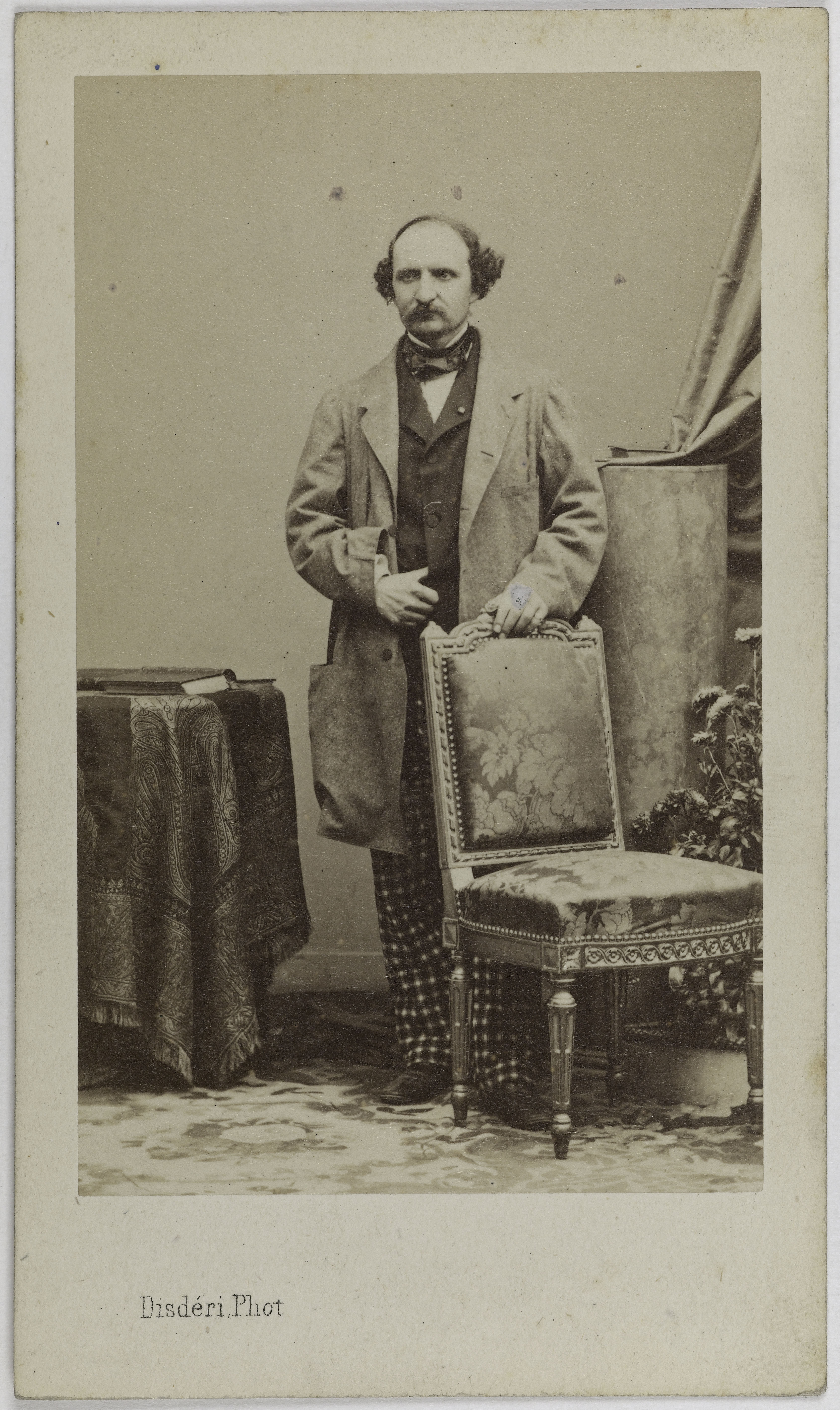 André-Adolphe-Eugène Disdéri, Portrait de Joseph Marie Piétri, dit Joachim Piétri, (1820-1902), (homme politique, administrateur, préfet de police, sénateur)