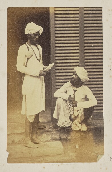 Unknown, [Group portrait of two men]