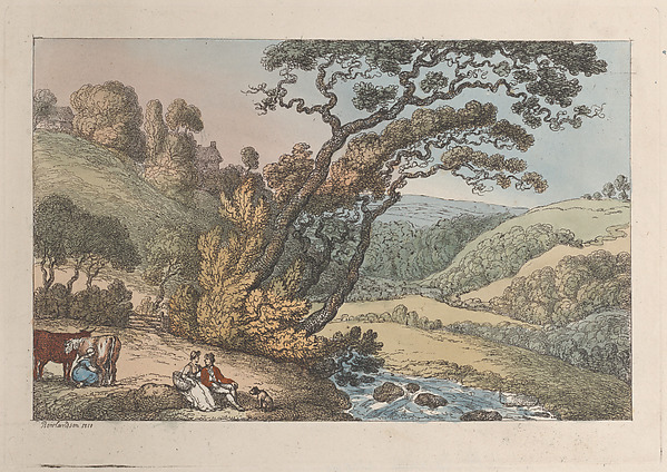 Thomas Rowlandson, A Cornish View
