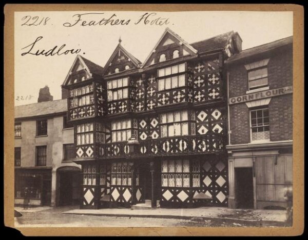 Francis Frith, Feathers Hotel.  Ludlow