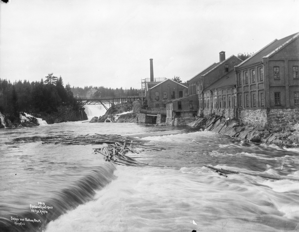 Anders Beer Wilse, Prot: Hønefoss - Begna ved Follum Bruk 3. Aug. 1903 (feil i protokoll)