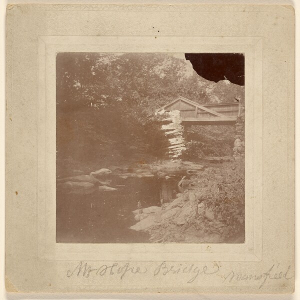 Unknown, M. Slope Bridge. Mansfield.