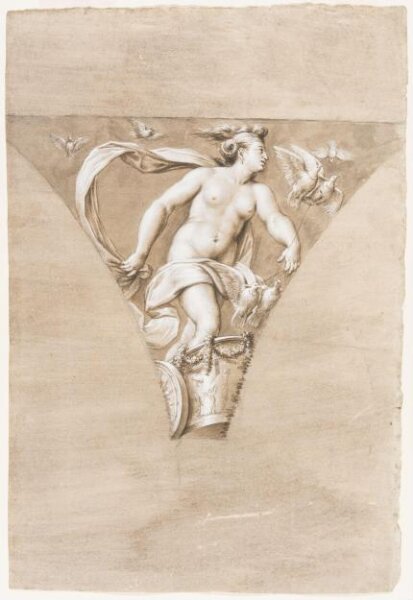 Unknown, Venus with Doves Ascending to Olympus (after Raphael)