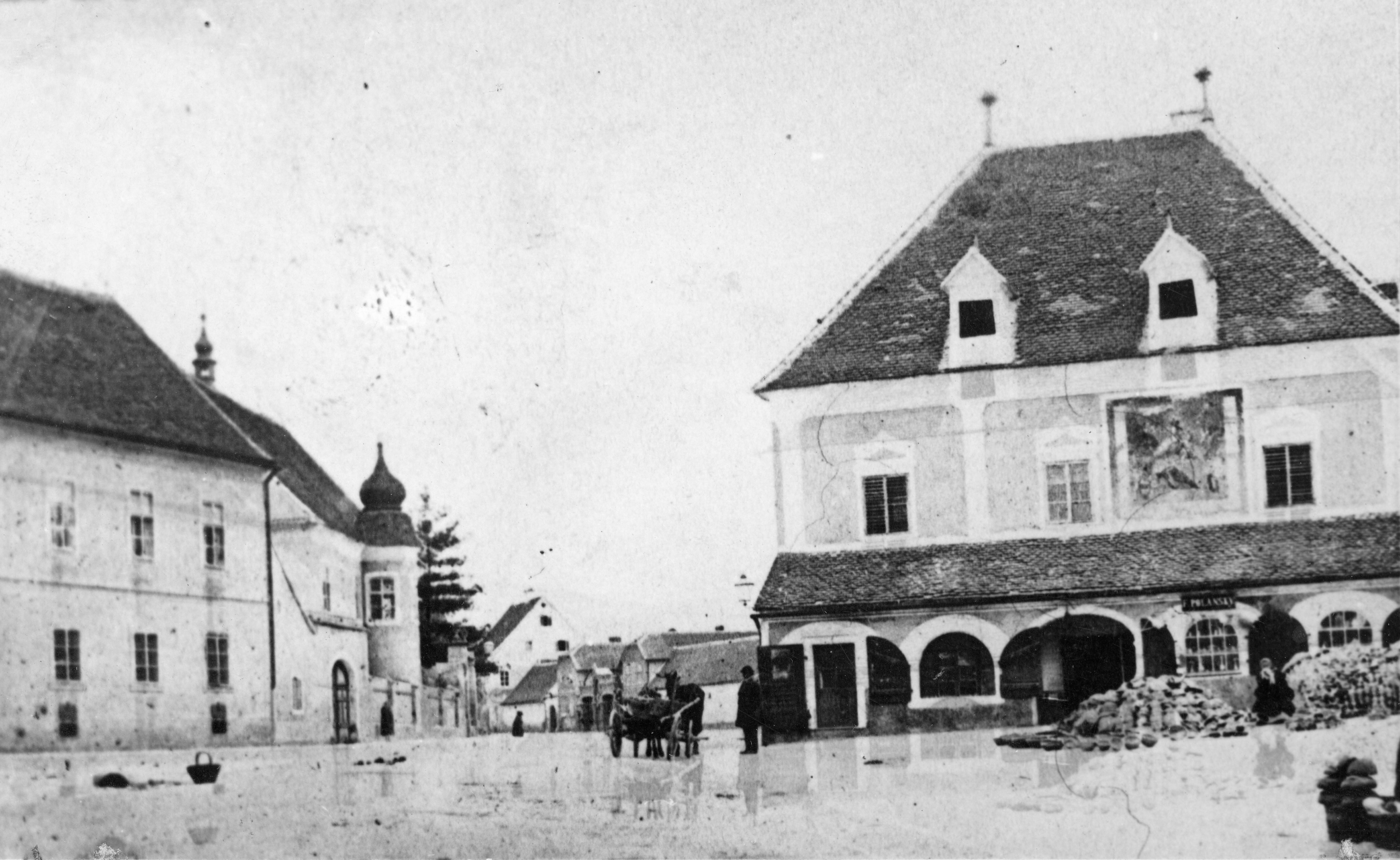 Ivan Standl, Zagreb, Kaptol – vijećnica na sjevernoj strani Kaptolskog trga