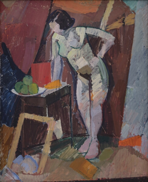 Edvard Weie, Stående kvindelig model