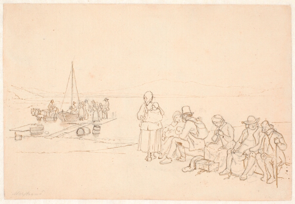 Wilhelm Marstrand, Aften ved Siljansøen