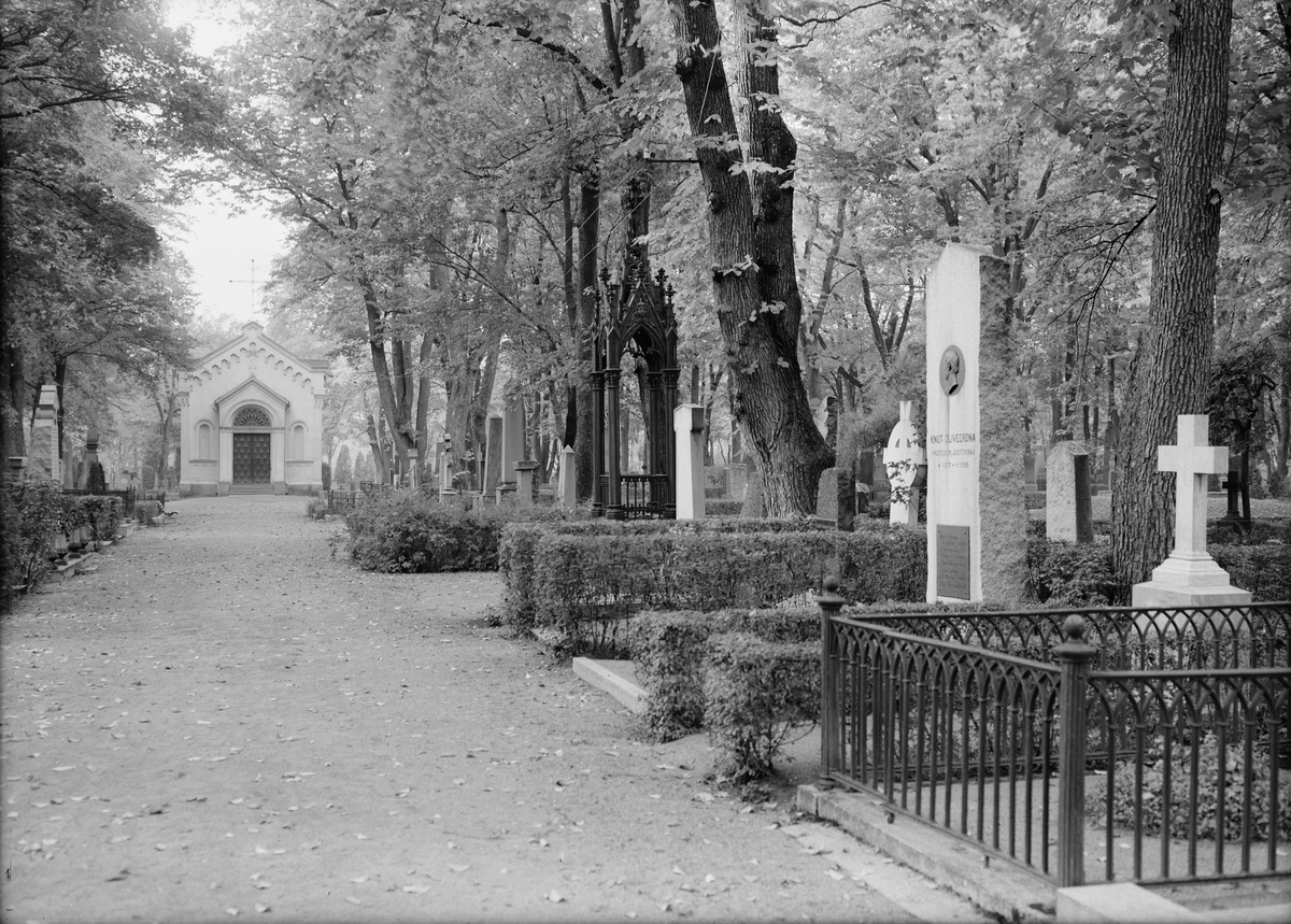 Paul Sandberg, Uppsala Old Cemetery, Kåbo, Uppsala 1946