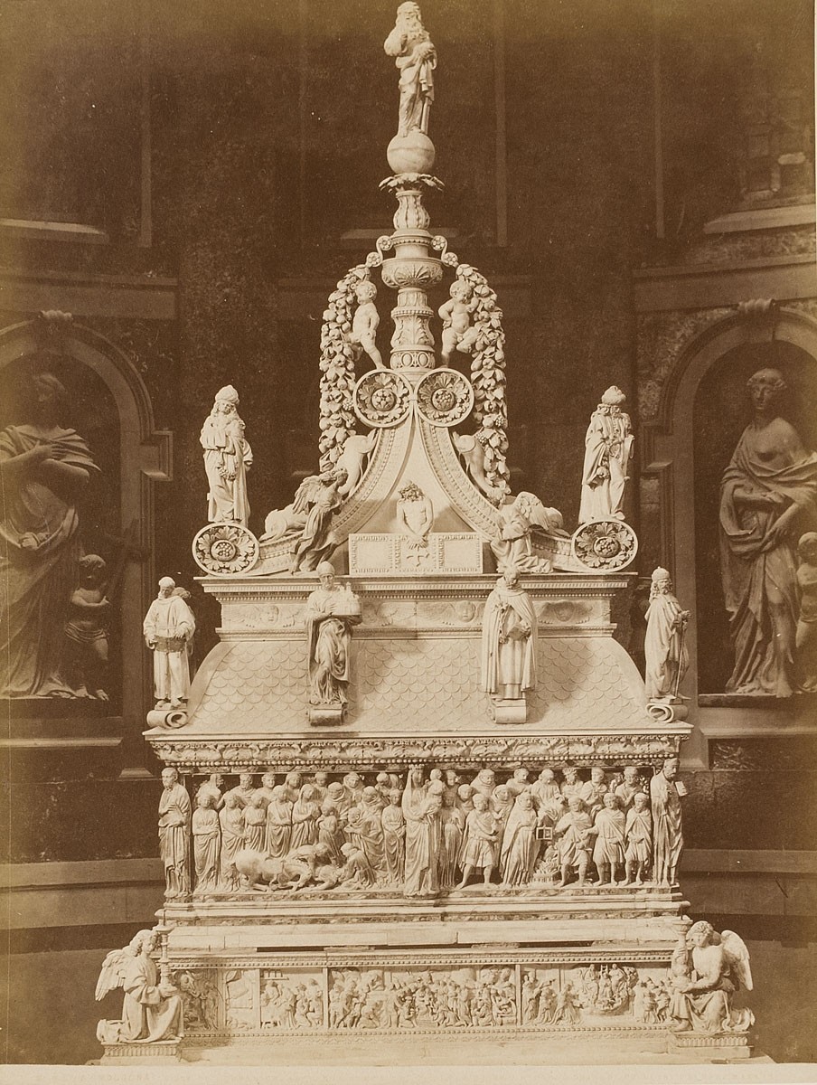 Fratelli Alinari, Nicola Pisano u.a.: Arca di San Domenico, Basilika San Domenico, Bologna