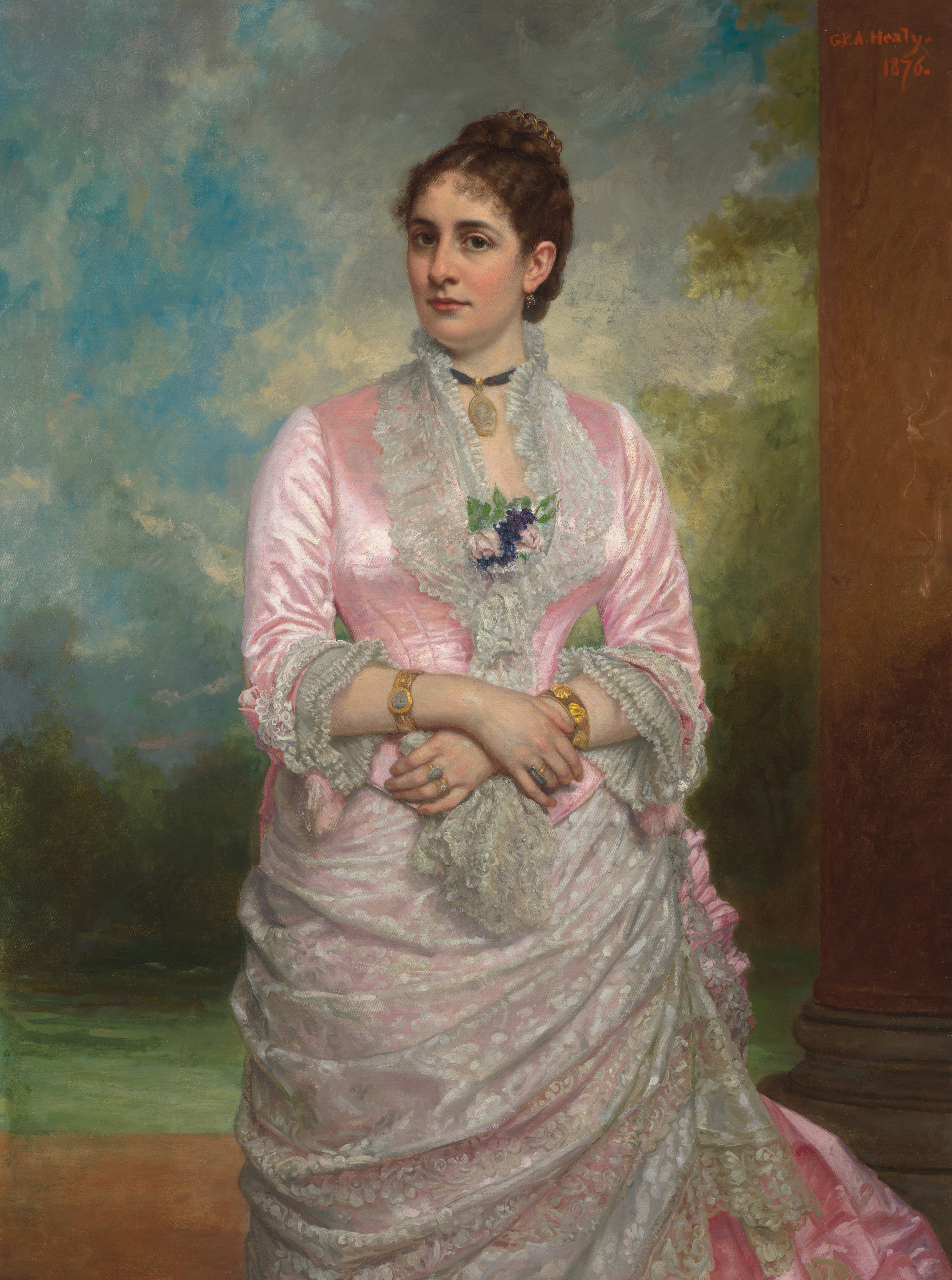George Peter Alexander Healy, Delia Spencer Caton Field