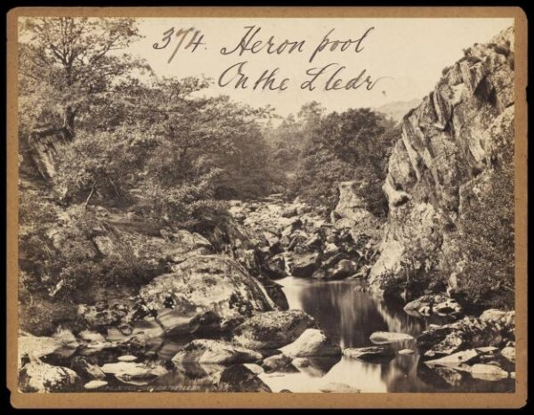 Francis Frith, Heron Pool on the Lledr