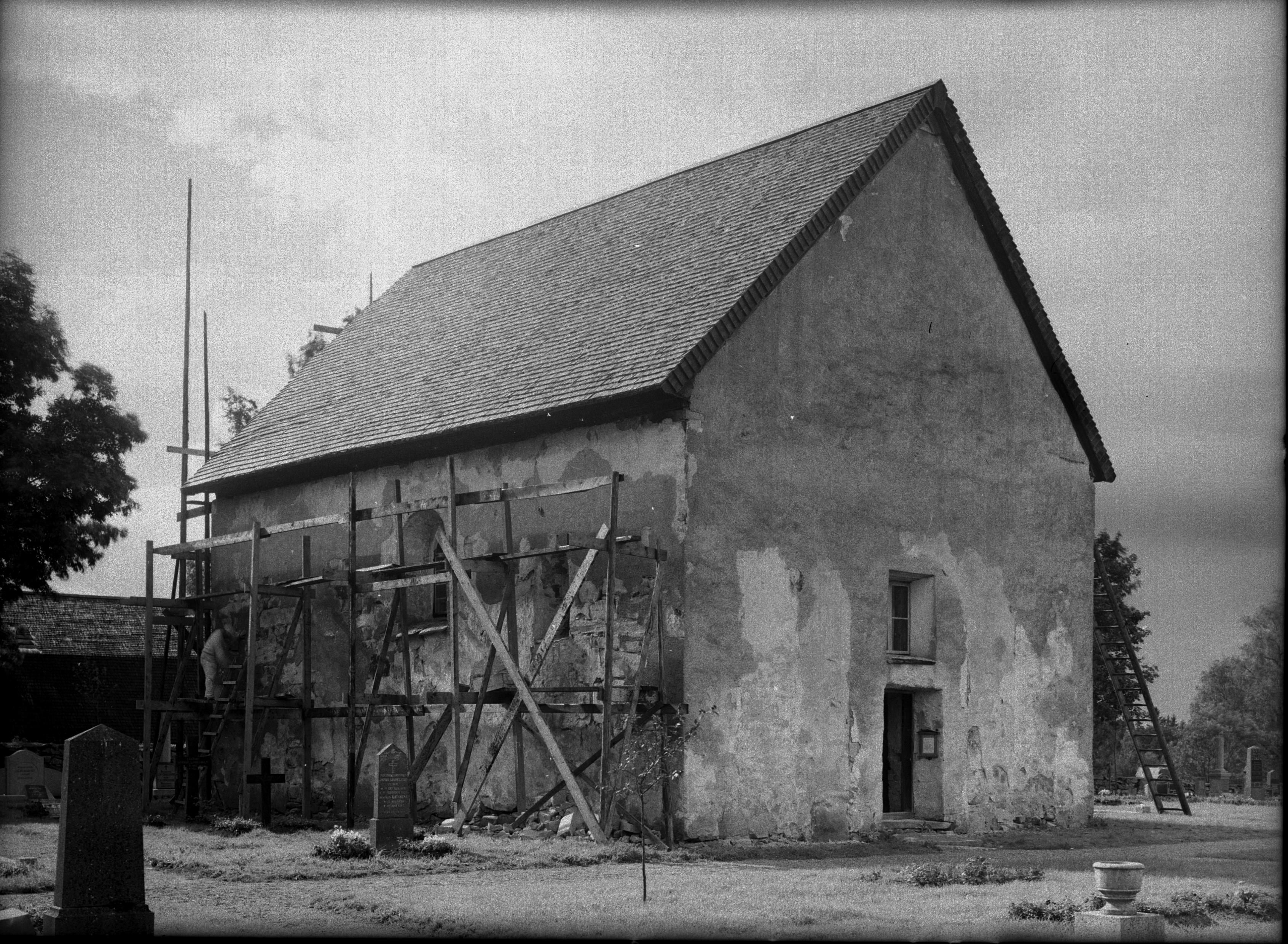 Iwar Anderson, Dädesjö gamla kyrka