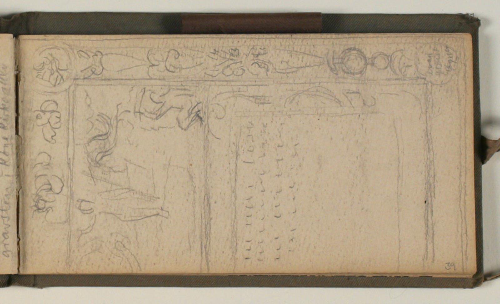 Niels Larsen Stevns, Studier af gravstene