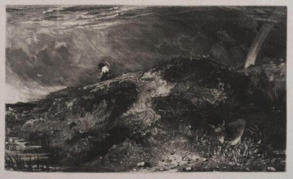 Constable, John RA, HAMPSTEAD HEATH, MIDDLESEX. "Ut Umbra sic Vita."