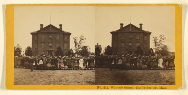 Benjamin West Kilburn, Webster School, Cambridgeport Mass.