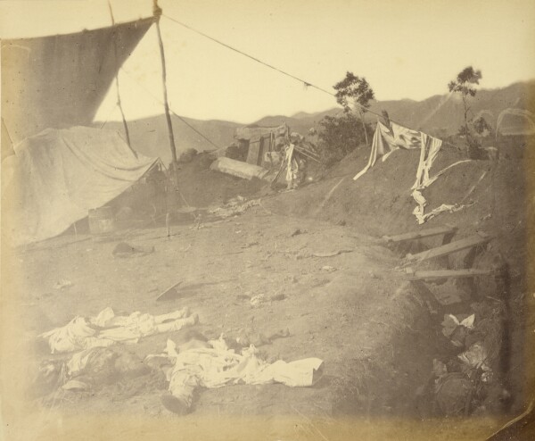 Felice Beato, Interior of Fort McKee