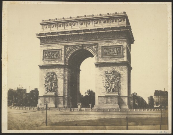 Édouard Baldus, [Arc de Triomphe]