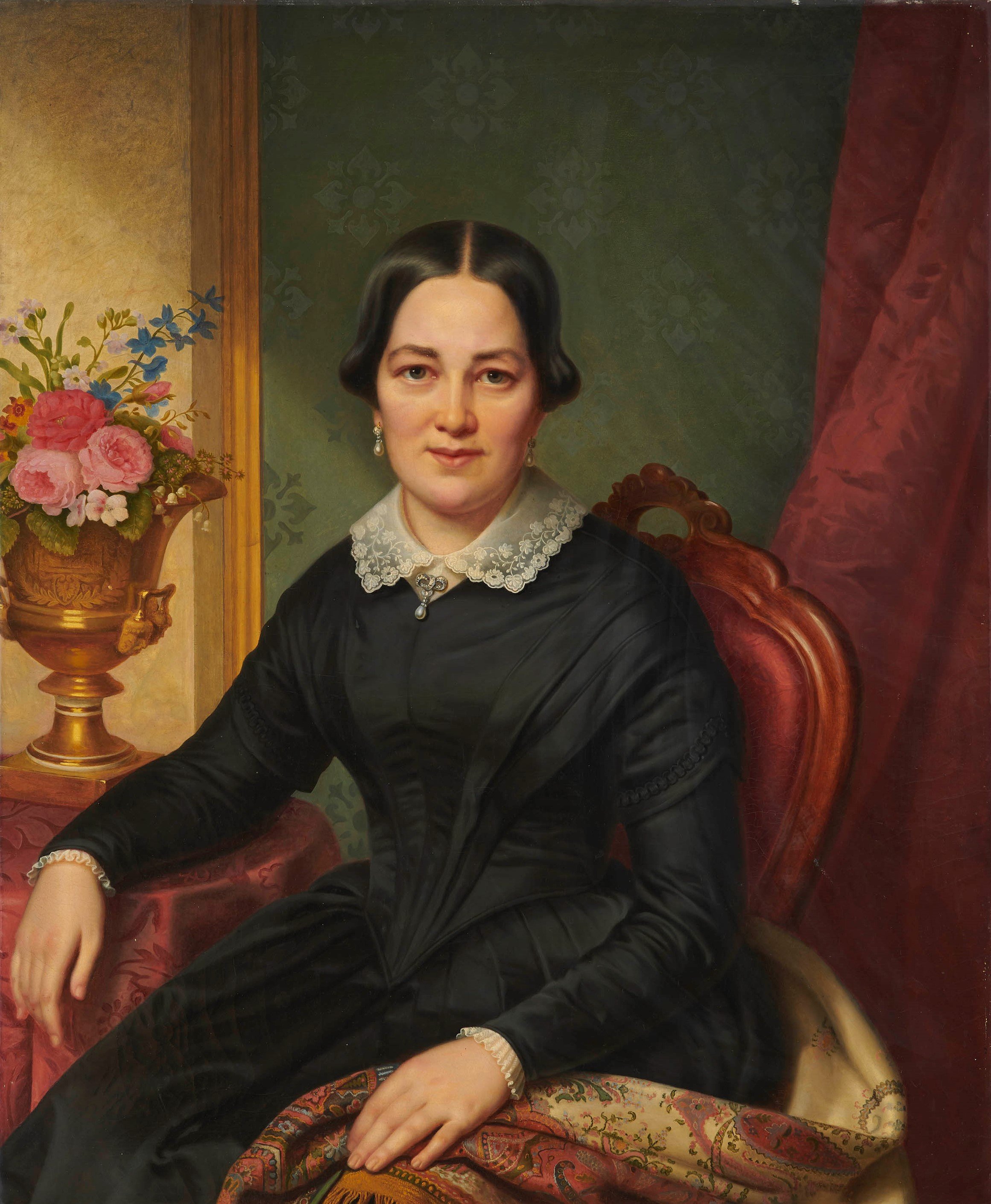Franz Seraph Stirnbrand, Porträt Emilie Kuhn