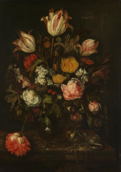 Abraham van Beijeren, Still Life with Flowers