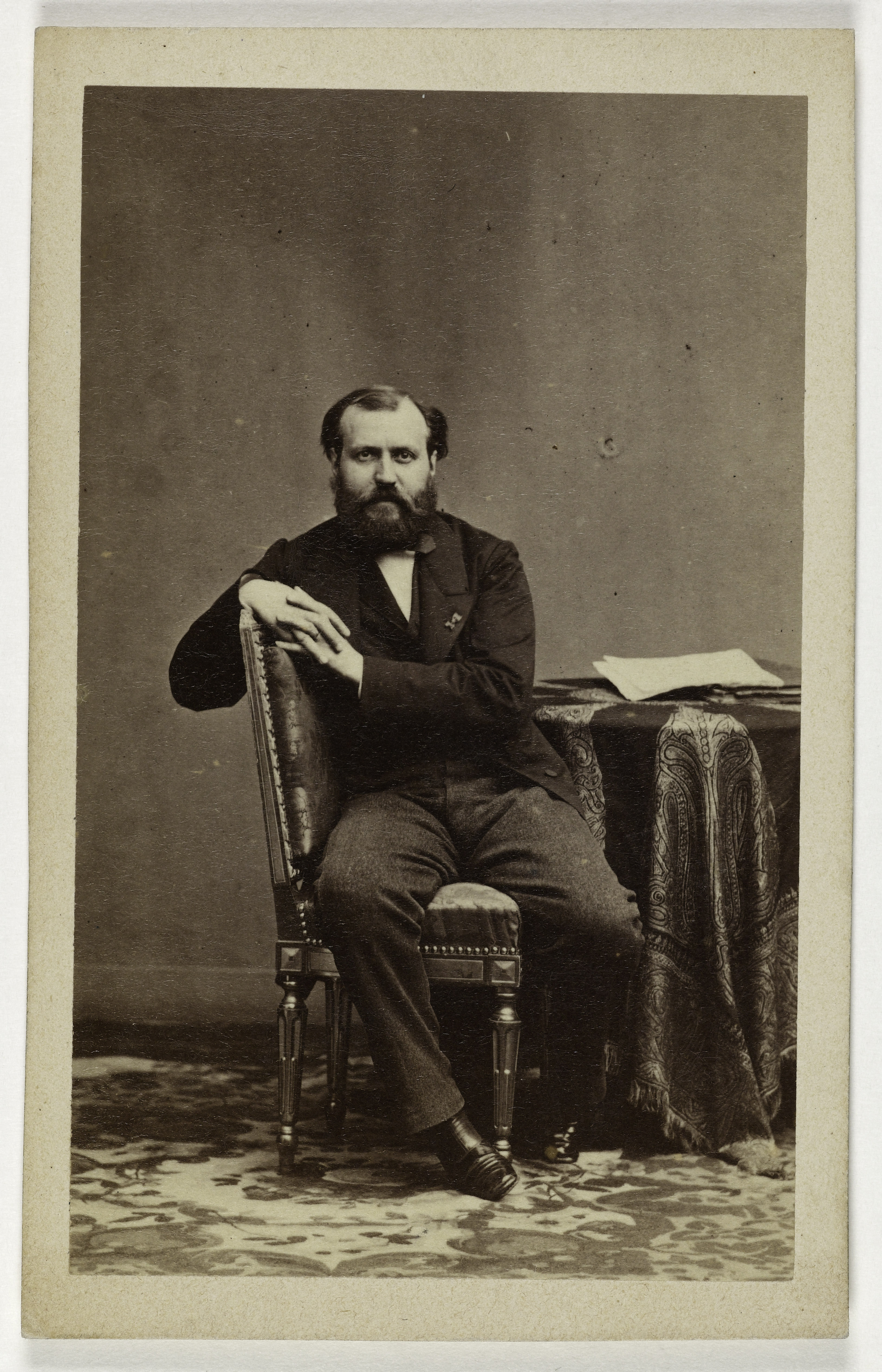 André-Adolphe-Eugène Disdéri, Portrait de Gounod Charles, (1818-1893), (compositeur)