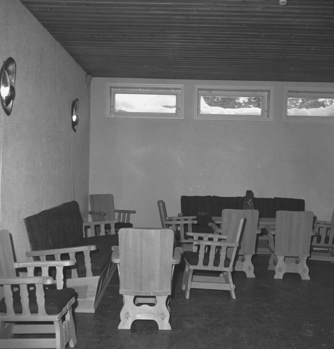 Per Magne Grue, Os, Hummelfjell hotell, Hotellinteriør, Bord, Stoler