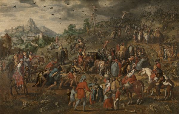 Pieter Aertsen, The Bearing of the Cross
