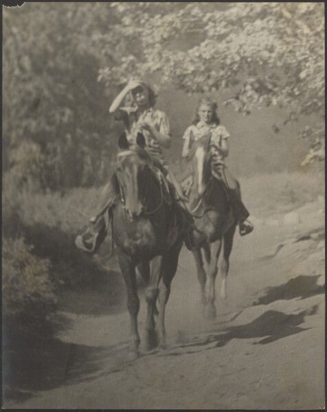 Louis Fleckenstein, [Women on Horseback]