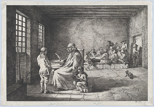 Jean Jacques de Boissieu, The School Master