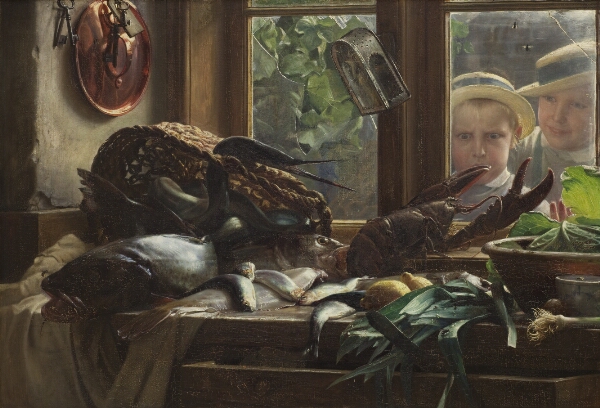 Carl Bloch, Et køkkenbord