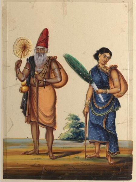 Unknown, One of six paintings of occupations