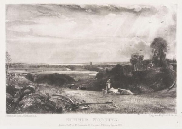 Constable, John RA, SUMMER MORNING