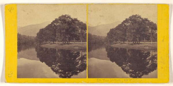 George Washington Wilson, On the Lochy, at Killin.