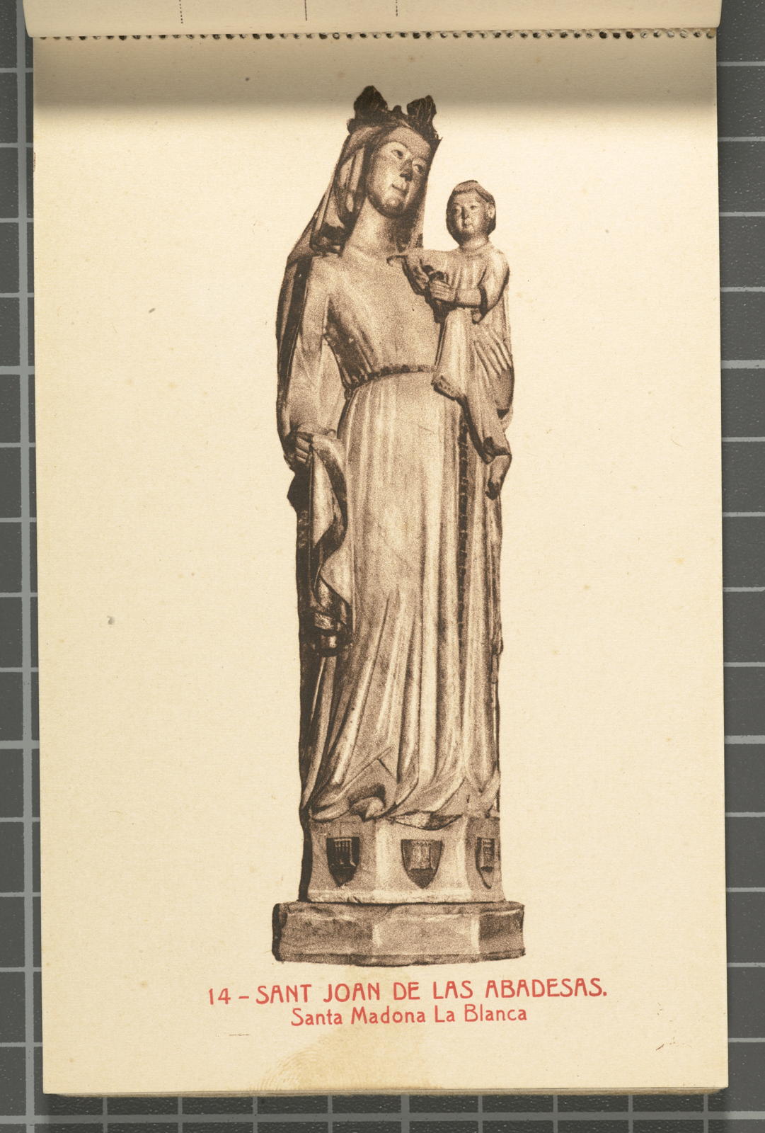 Desconegut, 14 - Sant Joan de las Abadesas. Santa Madona La Blanca