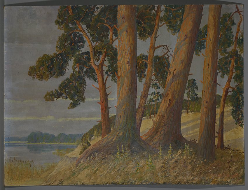 Paul Hildebrandt, Landschaft am Plauer See, 1. Drittel 20. Jahrhundert