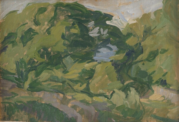 Edvard Weie, Landskab. Christiansø