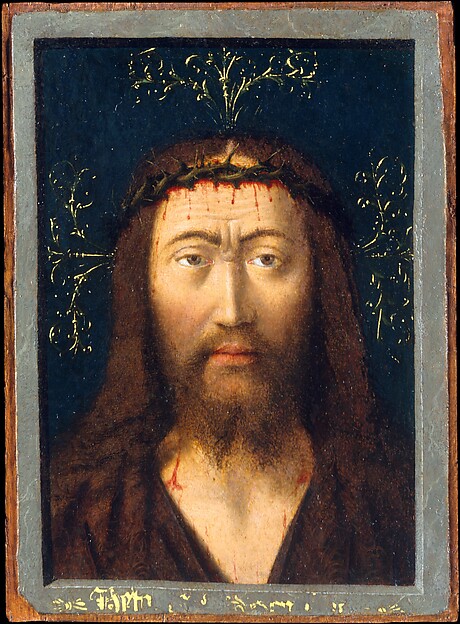 Petrus Christus, Head of Christ (Ecce Homo)