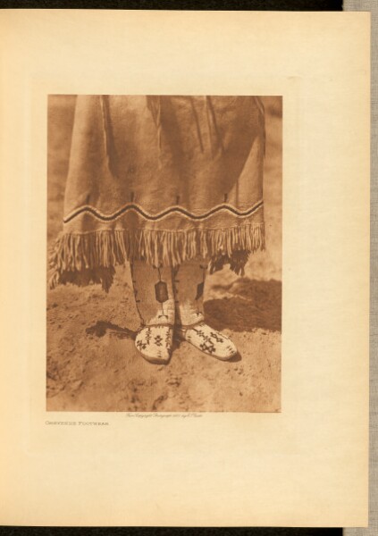 Edward S. Curtis, Cheyenne Footwear