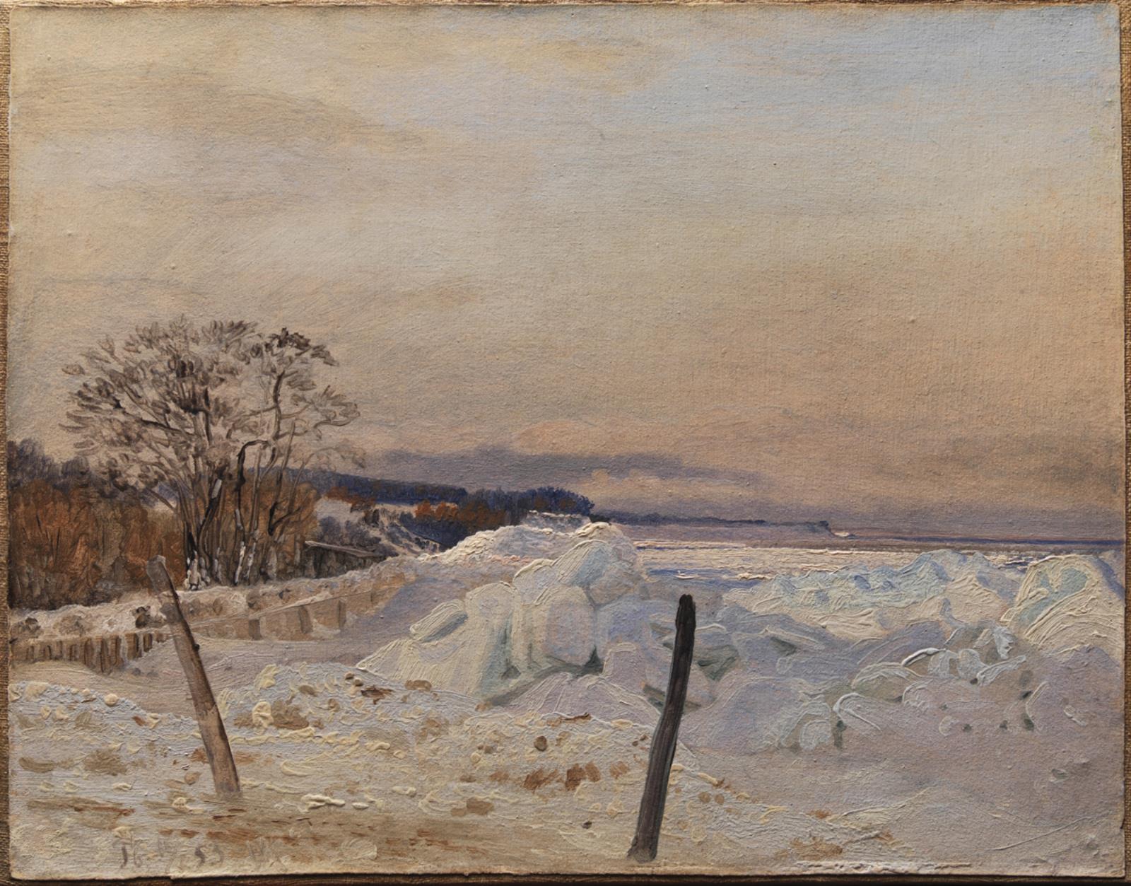 Vilhelm Kyhn, Isskruninger ved Tårbæk