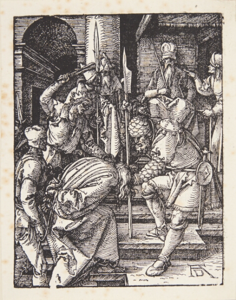 Albrecht Dürer, Kristus for Annas