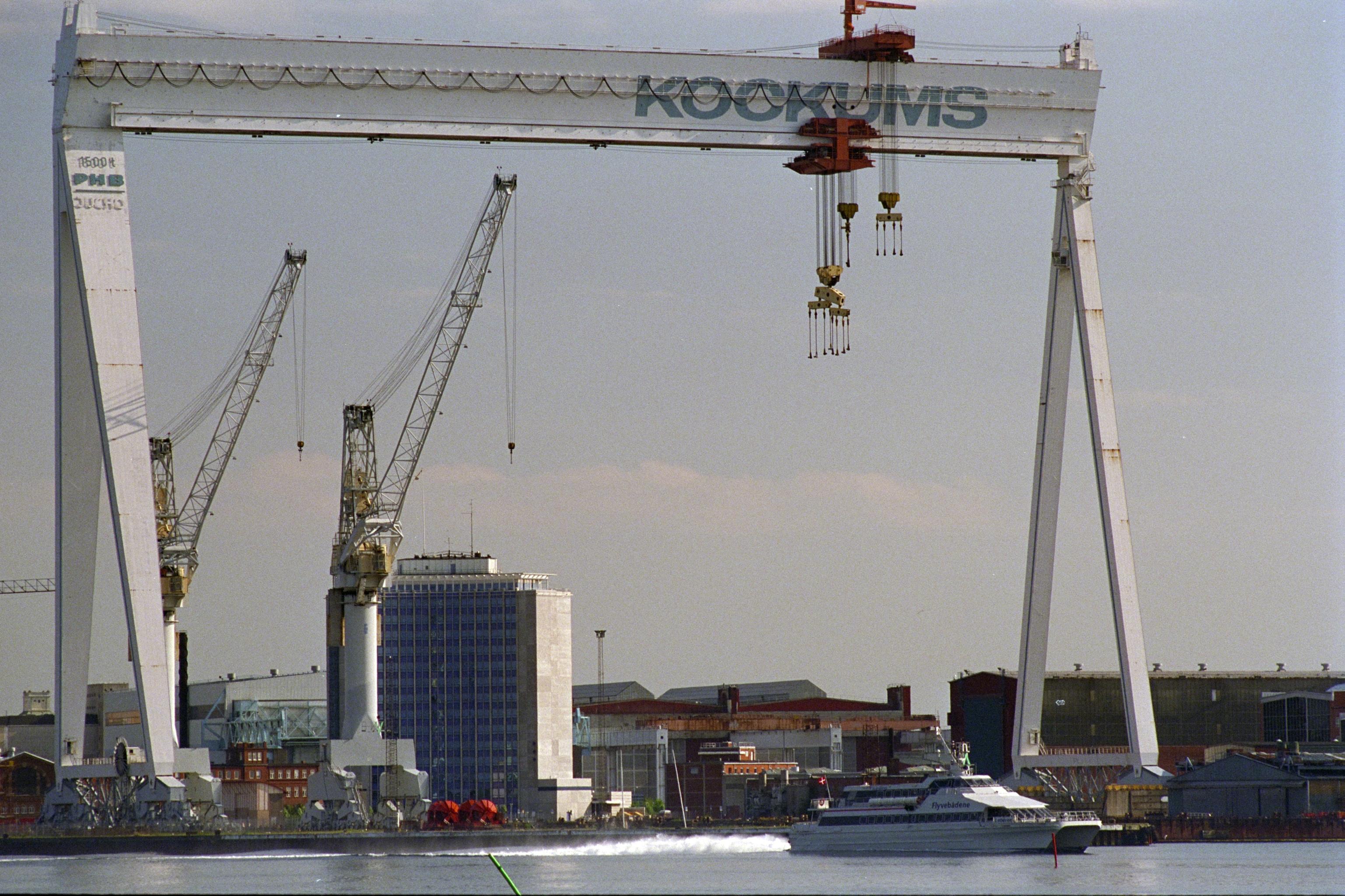Bengt A Lundberg, Kockumskranen i Malmö