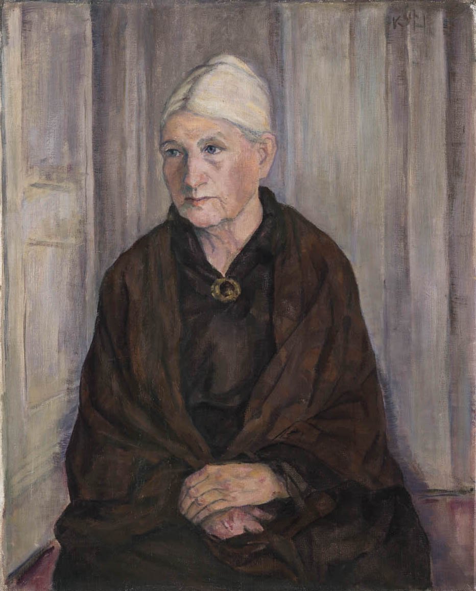 Käte Schaller-Härlin, Portrait Anna Härlin (Mutter der Künstlerin)
