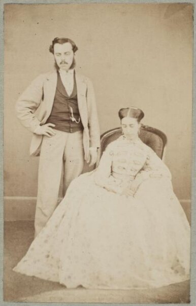 Unknown, Carte-de-visite photographs (480). Four photographs  are dry-mounted to each sheet (120).
