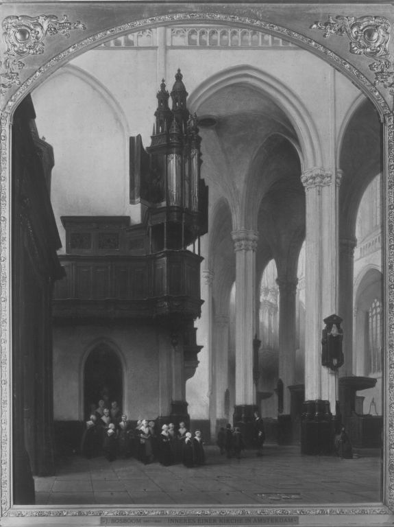 Johannes Bosboom, Das Innere der Neuen Kirche in Amsterdam