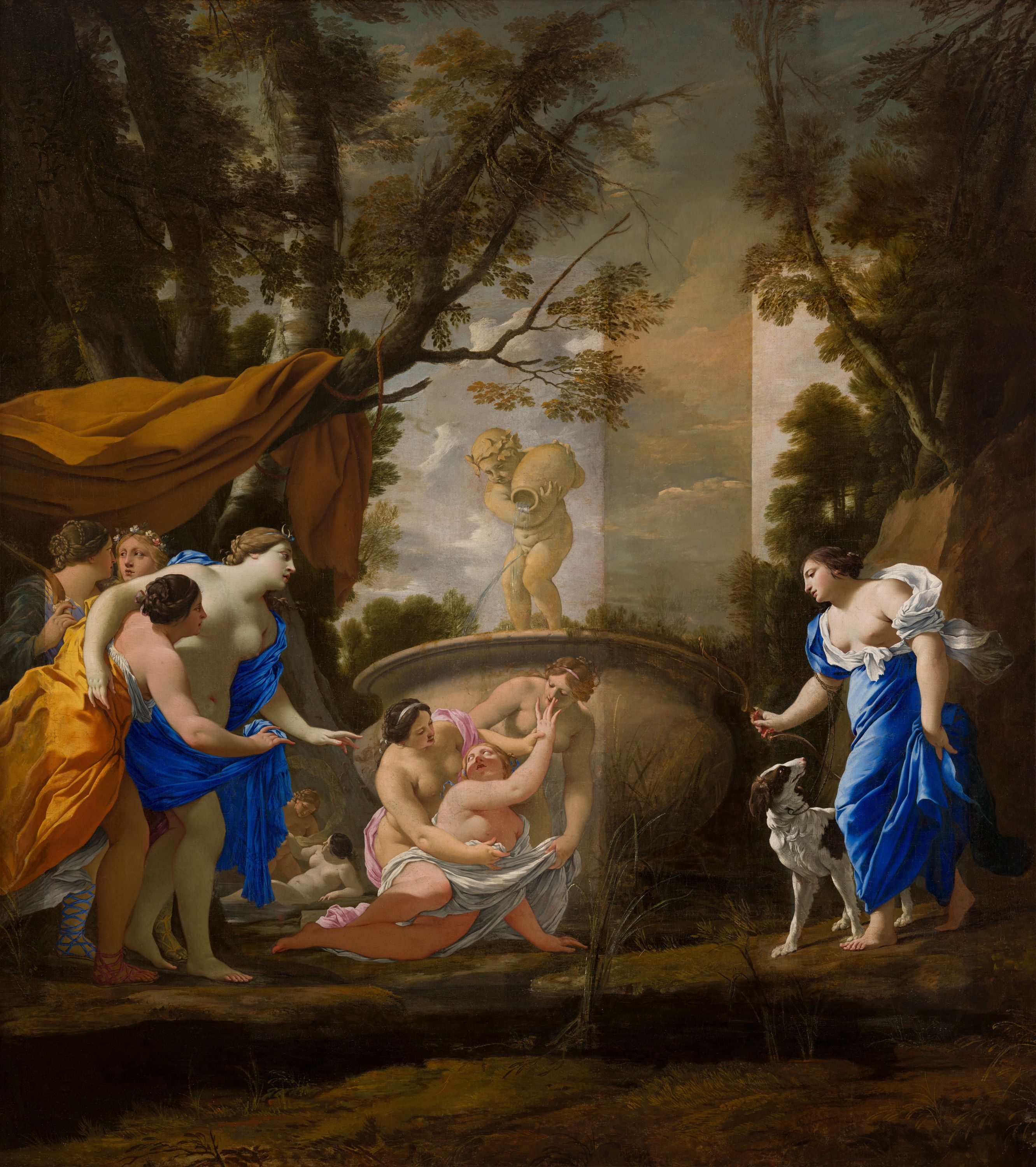 Michel Dorigny, Diane découvrant la grossesse de Callisto