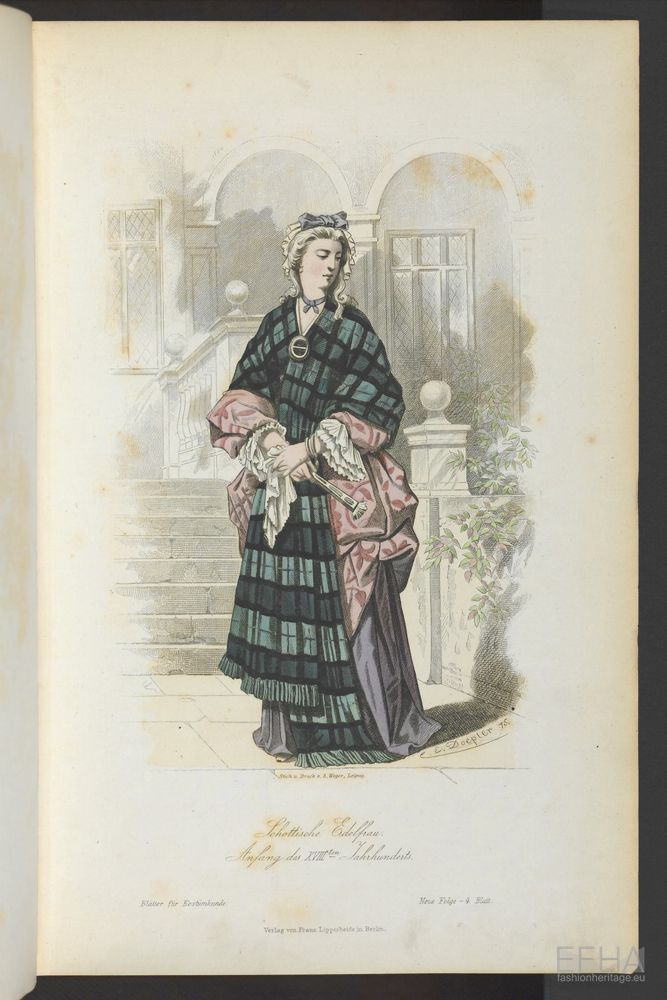 Carl Emil Doepler, Schottische Edelfrau