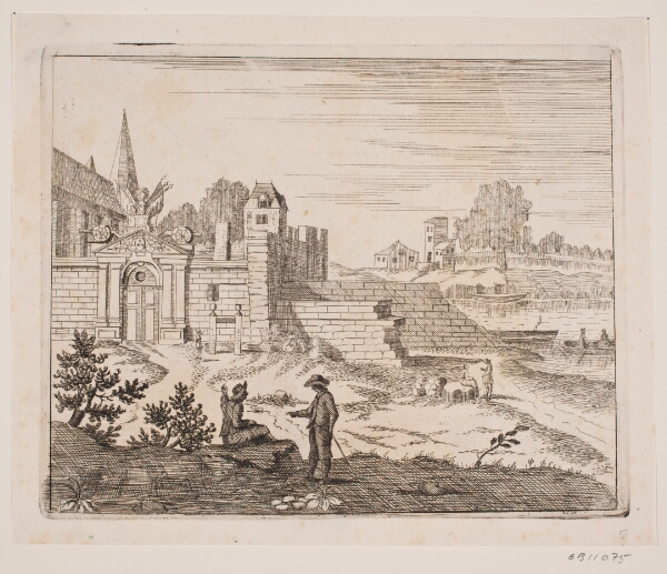 Ubekendt dansk, Udenfor et kloster