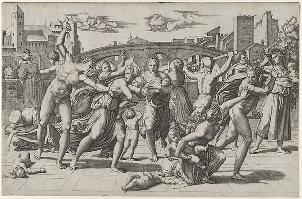 Marcantonio Raimondi, The Massacre of the Innocents