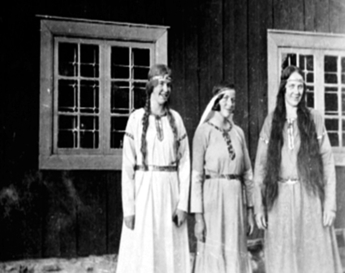 Anno Domkirkeodden, 3 SKUESPILLERE, OLAVSPILLET, DOMKIRKEODDEN, TIL H:GUDRUN ARNESEN