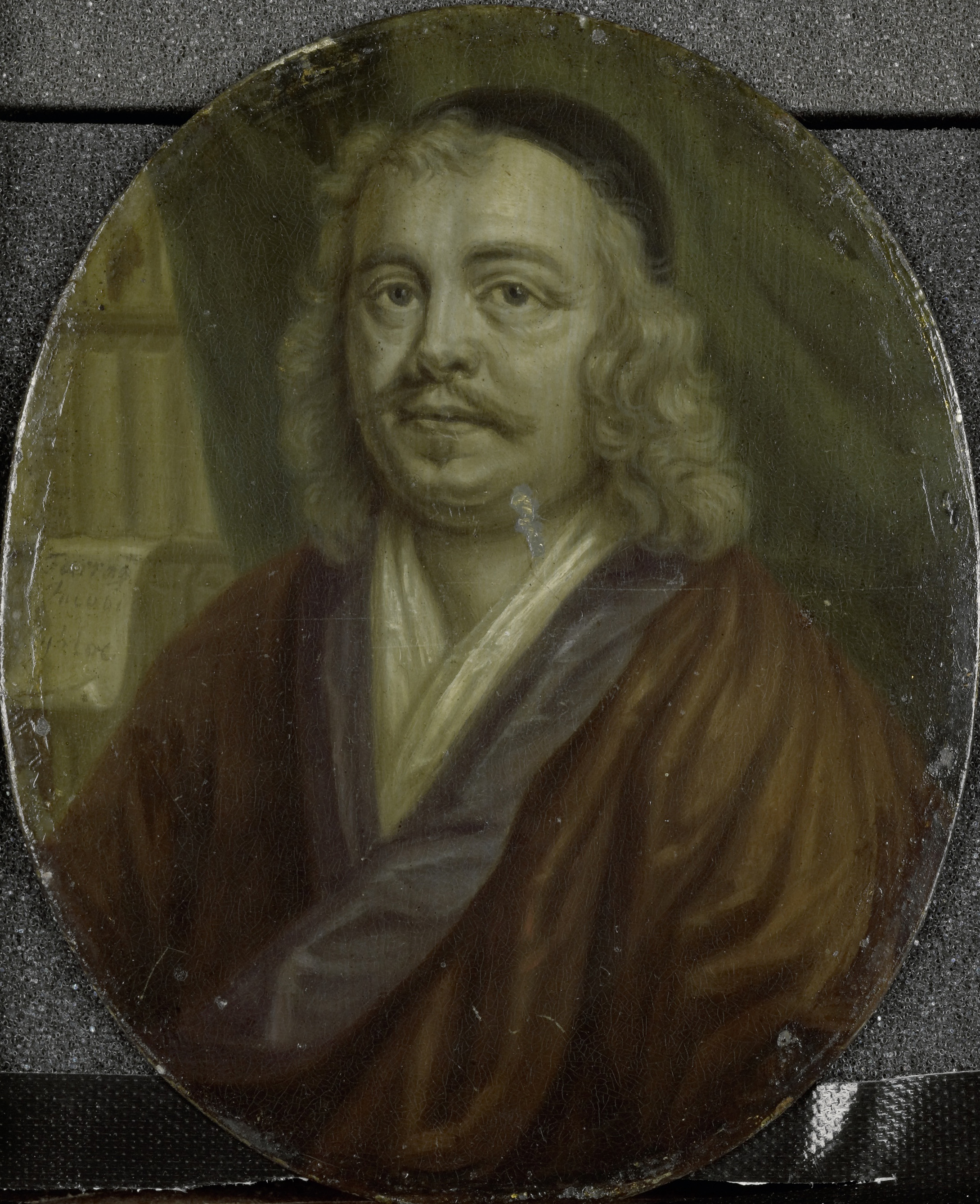 Arnoud van Halen, Portrait of Jacob Heiblocq, Rector of the Latin School in Amsterdam