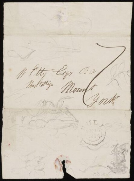 William Etty, Drawing